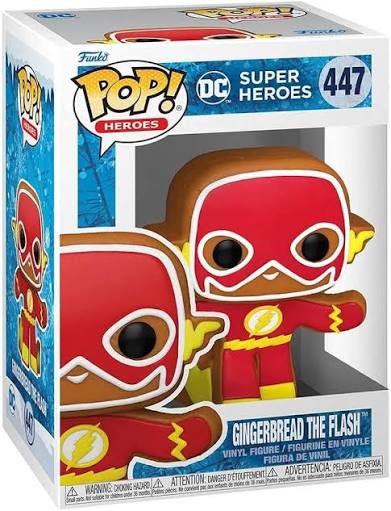 Funko POP DC Holiday 447  Gingerbread The Flash Ready Stock