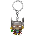 Funko Pop  Keychain  Marvel Zombies Thor Ready Stock