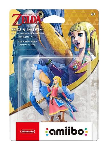 Amiibo Nintendo Zelda & Loftwing Ready Stock