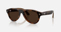 Ray-ban Meta (Gen 3) Aviator Polished Havana Clear/Brown Standard