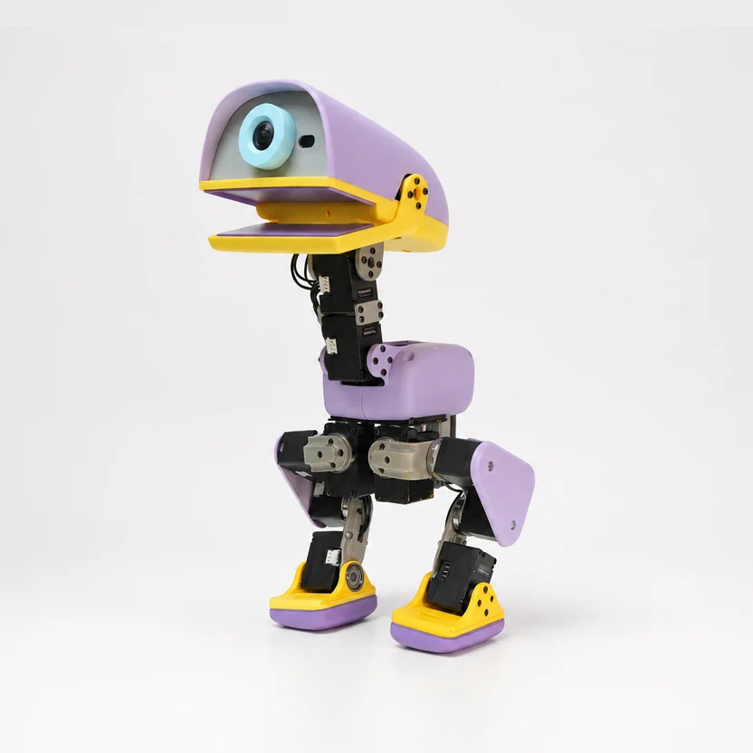 Microduck AI-Powered Mini Desktop Robot ( Lavender)