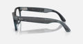 Ray-ban Meta (Gen 3) Wayfarer Matte Transparent Ocean Blue Clear/Grey Transitions Standard