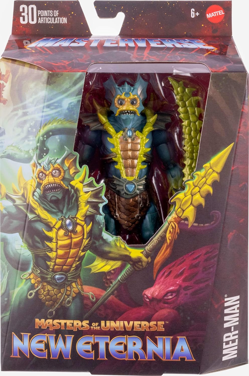 Masters of the Universe Masterverse New Eternia Mer-Man Action  Ready Stock
