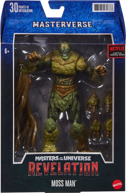 Masters of the Universe Masterverse Revelation Action Figure & Accessories Moss Man Ready Stock