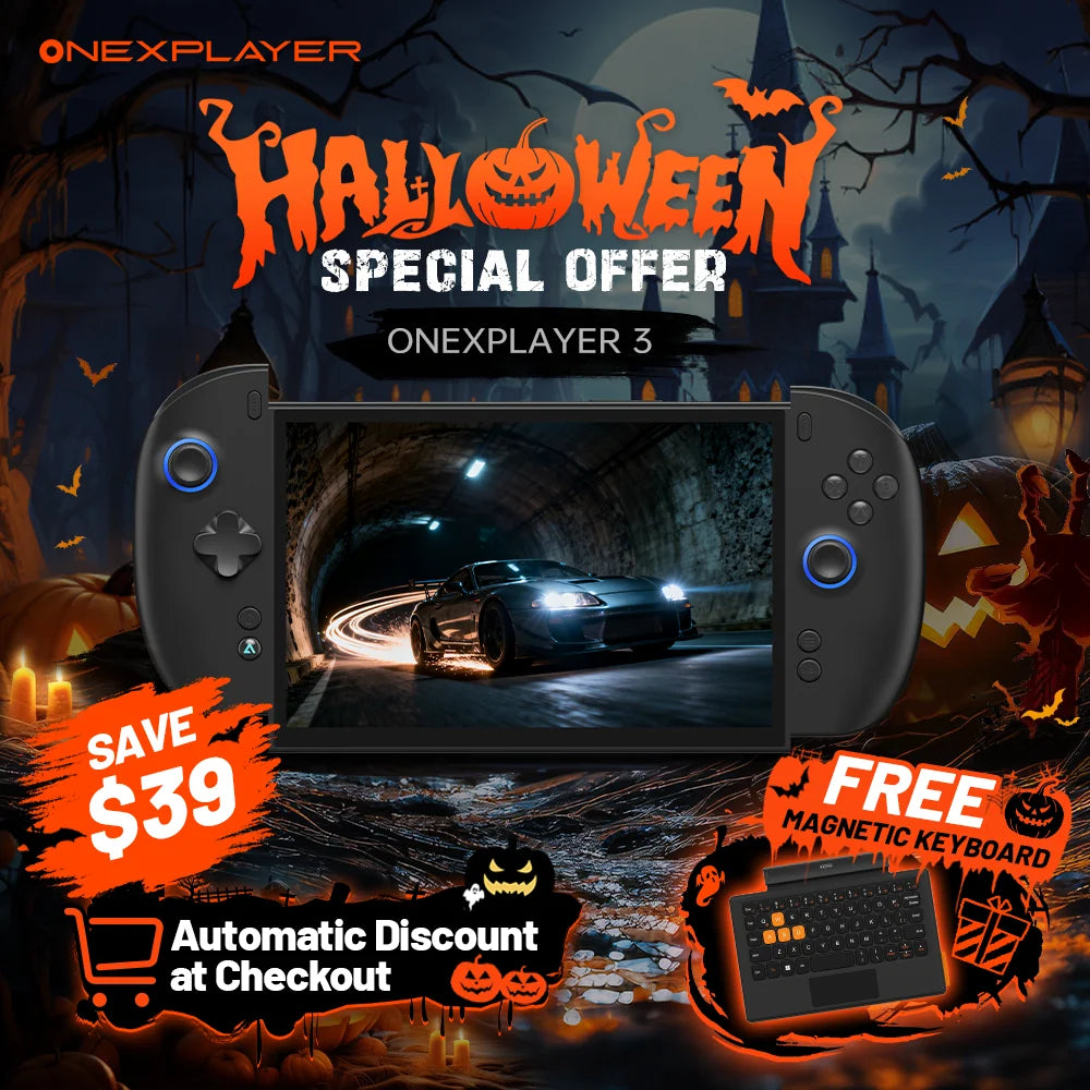 OneXPlayer 3 Next-Gen 3in1 AI Gaming and Versatile Handheld (Intel Arc G3 Extreme-24GB+1TB)