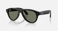 Ray-ban Meta (Gen 3) Aviator Shiny Black Green Polarized Standard