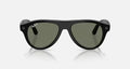 Ray-ban Meta (Gen 3) Aviator Shiny Black Green Polarized Standard