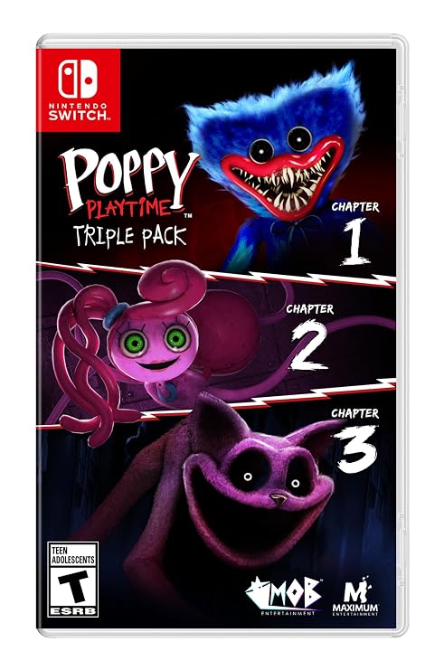 Poppy Playtime Triple Pack Nintendo Switch