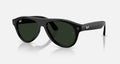 Ray-ban Meta (Gen 3) Aviator Shiny Black Clear/Green Standard