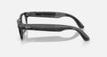 Ray-ban Meta (Gen 2) Blayzer Optics Shiny Transparent Black Demo Lens Large