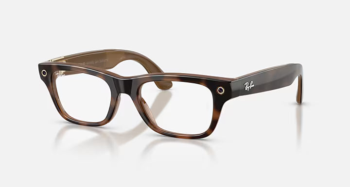 Ray-ban Meta (Gen 2) Blayzer Optics Shiny Havana Demo Lens Large