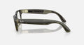 Ray-ban Meta (Gen 2) Blayzer Optics Shiny Transparent Dark Olive Demo Lens Large