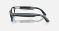 Ray-ban Meta (Gen 2) Blayzer Optics Polished Transparent Ocean Blue Demo Lens Large