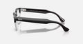 Ray-ban Meta Audio Clubmaster Shiny Black Clear Blue-Violet Light Filter Standard