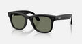 Ray-ban Meta (Gen 3) Wayfarer Polished Black Green Polarized Large