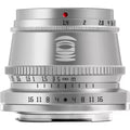 TTArtisan 35mm f/1.4 Lens for Micro Four Thirds (Silver)