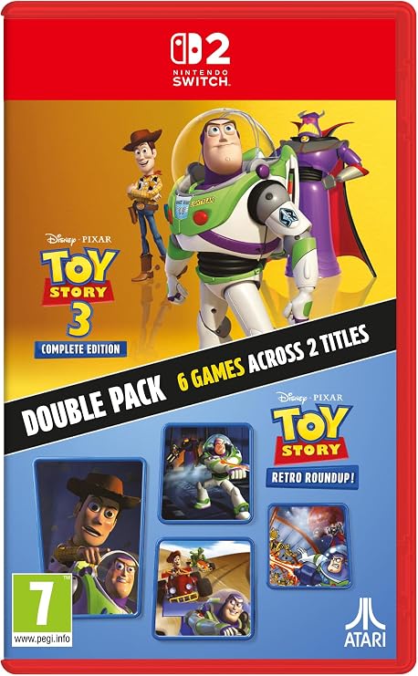 Toy Story: Retro Roundup + Toy Story 3 Complete Edition Double Pack Switch 2