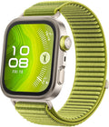 Huawei Watch Fit 4 Pro Green Nylon Strap