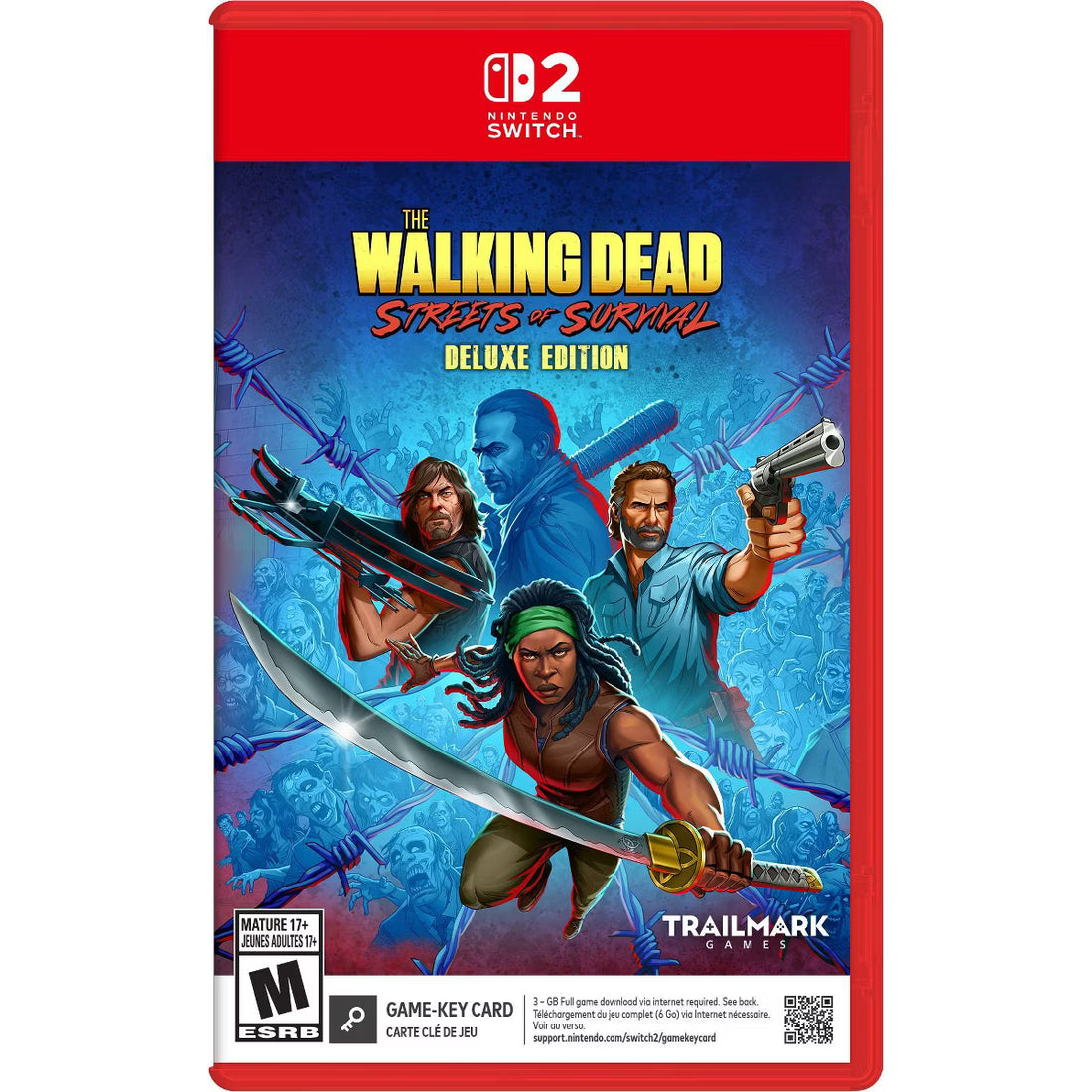 The Walking Dead Streets of Survival Deluxe Edition Nintendo Switch 2