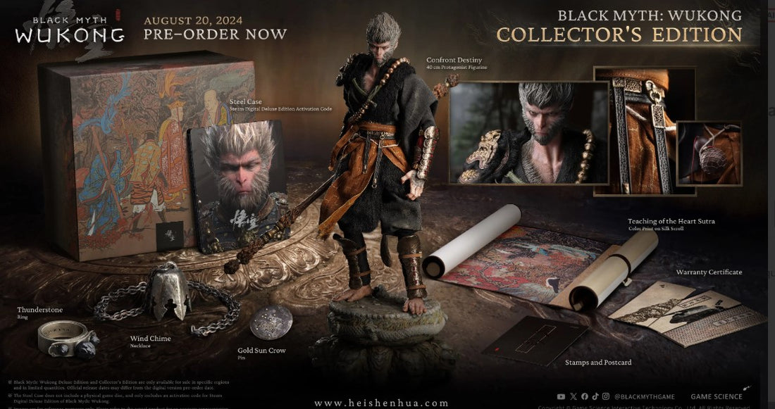 Black Myth Wukong Collectors Edition Ps5