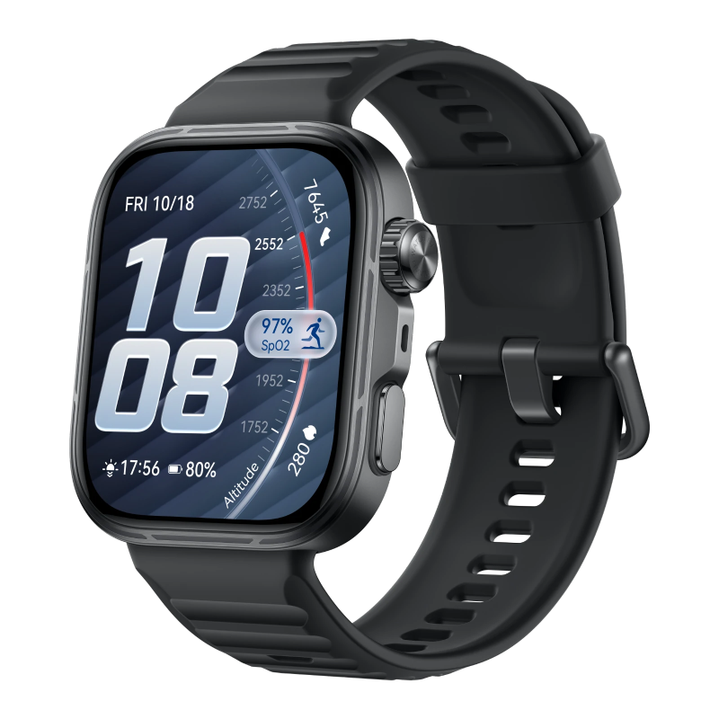 Huawei Watch Fit 5 Pro Black Fluoroelastomer Strap