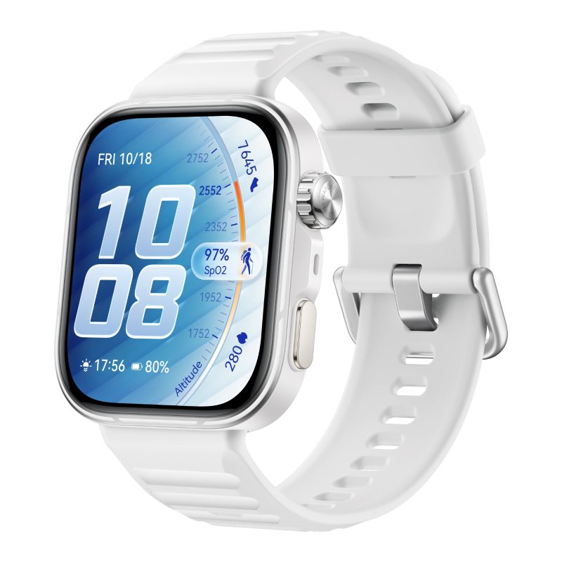 Huawei Watch Fit 5 Pro White Fluoroelastomer Strap