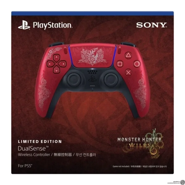 Sony PlayStation 5 PS5 DualSense Wireless Controller Monster Hunter Wilds Limited Edition