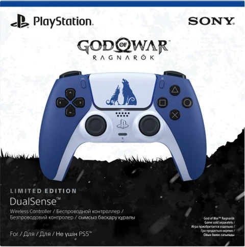 ps5-dualsense-sony-original-imagkf2fqdnywcts Sony Playstation 5 PS5 Dualsense Wireless Controller God of War Ragnarök - Image 1